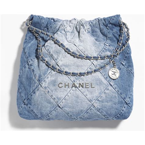 chanel mini 22 blue|Chanel handbags.